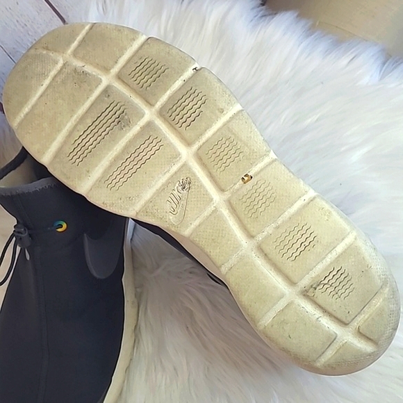 2017 Nike Rainbow Pride Tab Navy Blue Slide On Comfort Sneakers Womens Size 12 - Picture 13 of 16